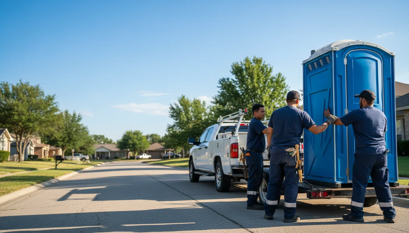 Portable Toilet Rental in Shumway, IL near me